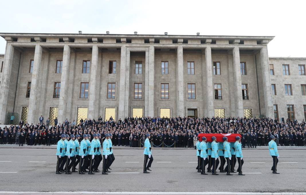 Hasan Bitmez için Meclis'te cenaze töreni. Babası Filistin atkısıyla uğurladı - Resim: 39